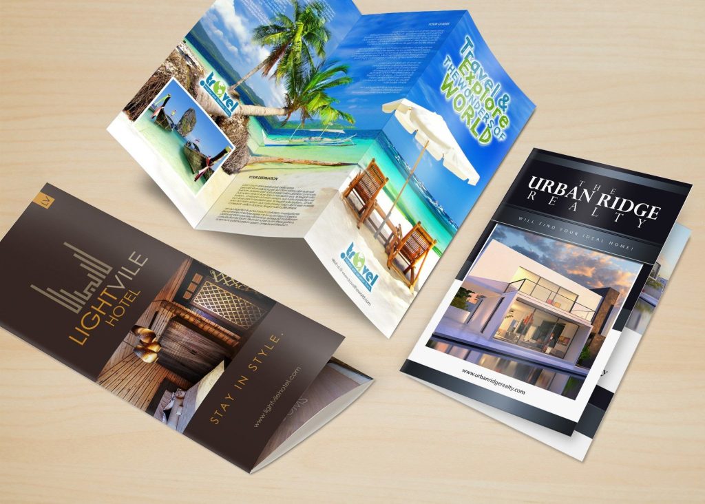 Flyers and brochures